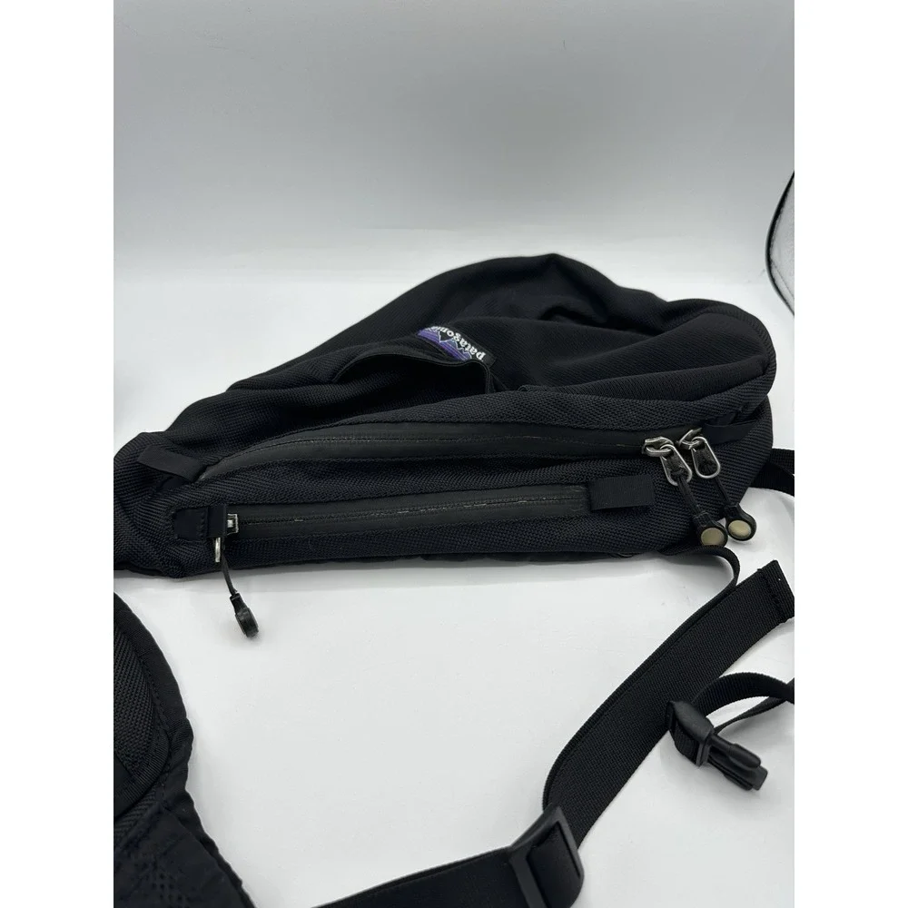 Patagonia 00s Orbiter Sling Bag Black Vintage Shoulder Crossbody Body Bag Rare